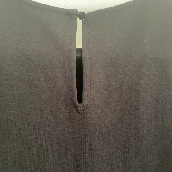 J.Crew Puff-Sleeve Ponte Top | Black| X-Small | NWOT - Picture 3 of 6